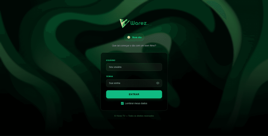 Web Player – Acesse pelo navegador